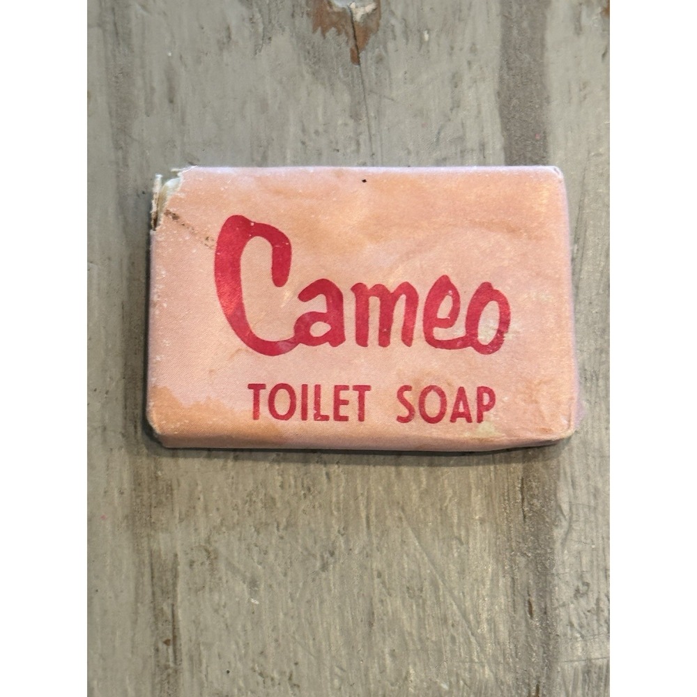 Vintage Cameo Mini Hotel Motel Bar Soap Travel Size